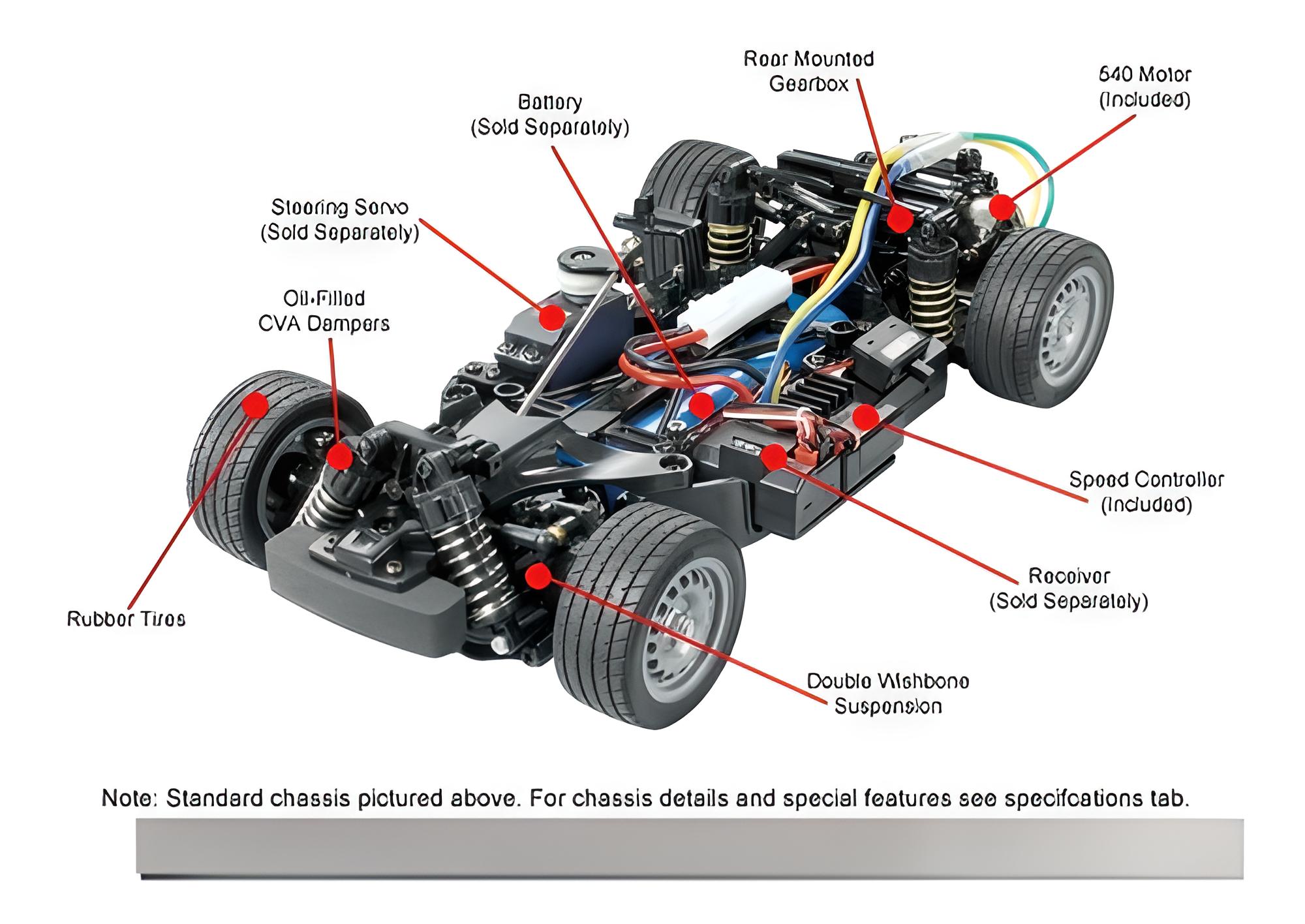 KIT PARA MONTAR AUTOMODELO TAMIYA M-06 VOLKSWAGEN KARMANN GHIA 1